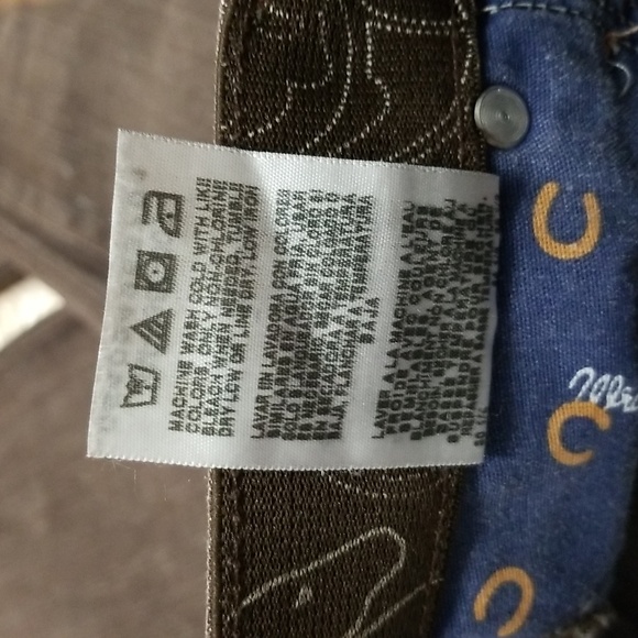 (3/4) Wrangler Q-Baby No-Gap Waistband Bootcut 34L Denim Jeans Western Rodeo - Picture 4 of 11